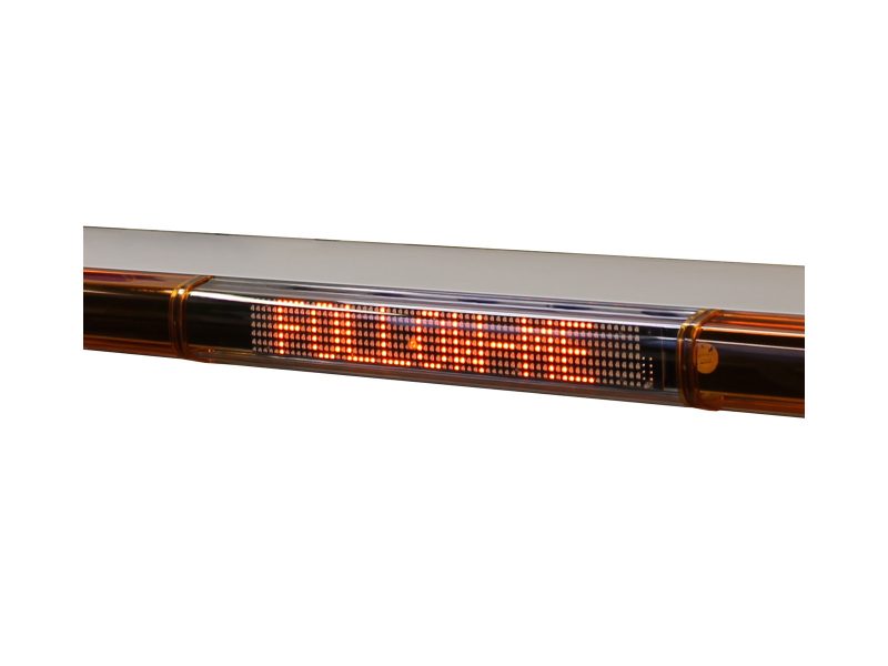 Message Panel for Vega Lightbar Close Up with Follow Me Scrolling Message