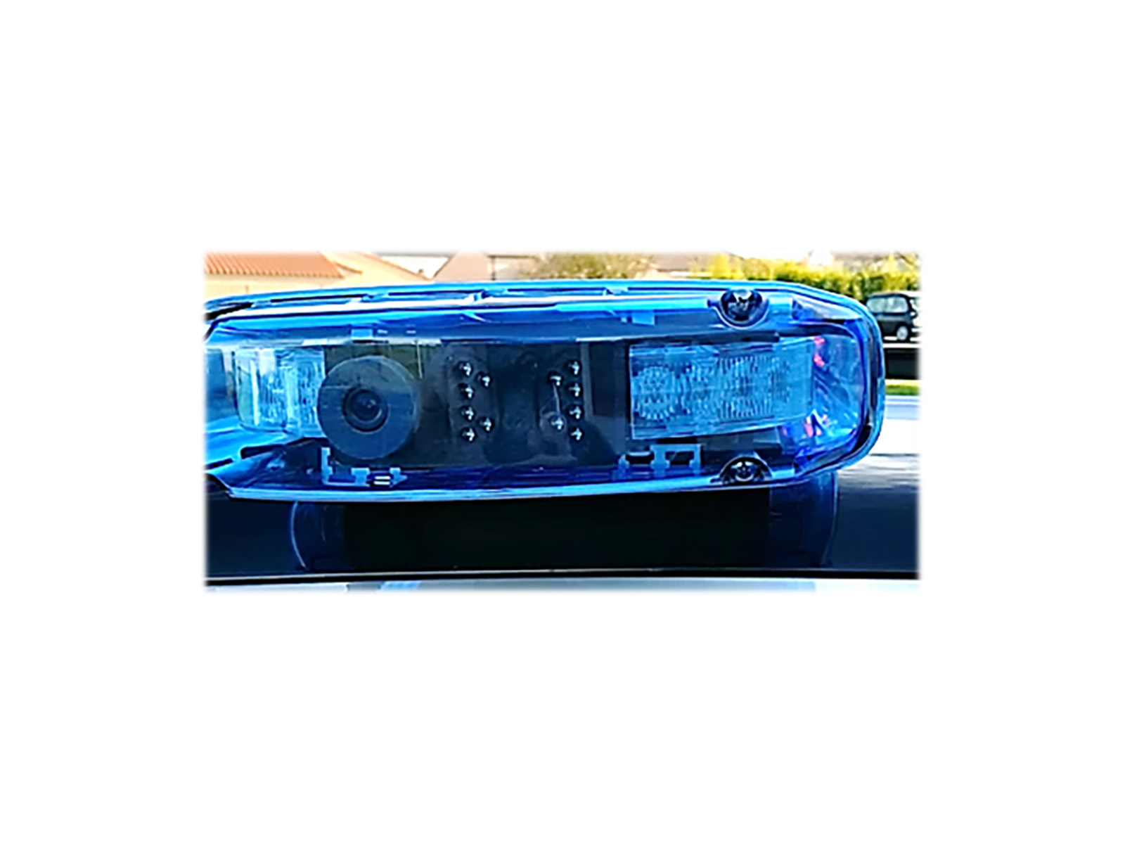 Video opt. 4 Cameras with XXL Control Panel for Vega Lightbar In Situ Close Up Side View