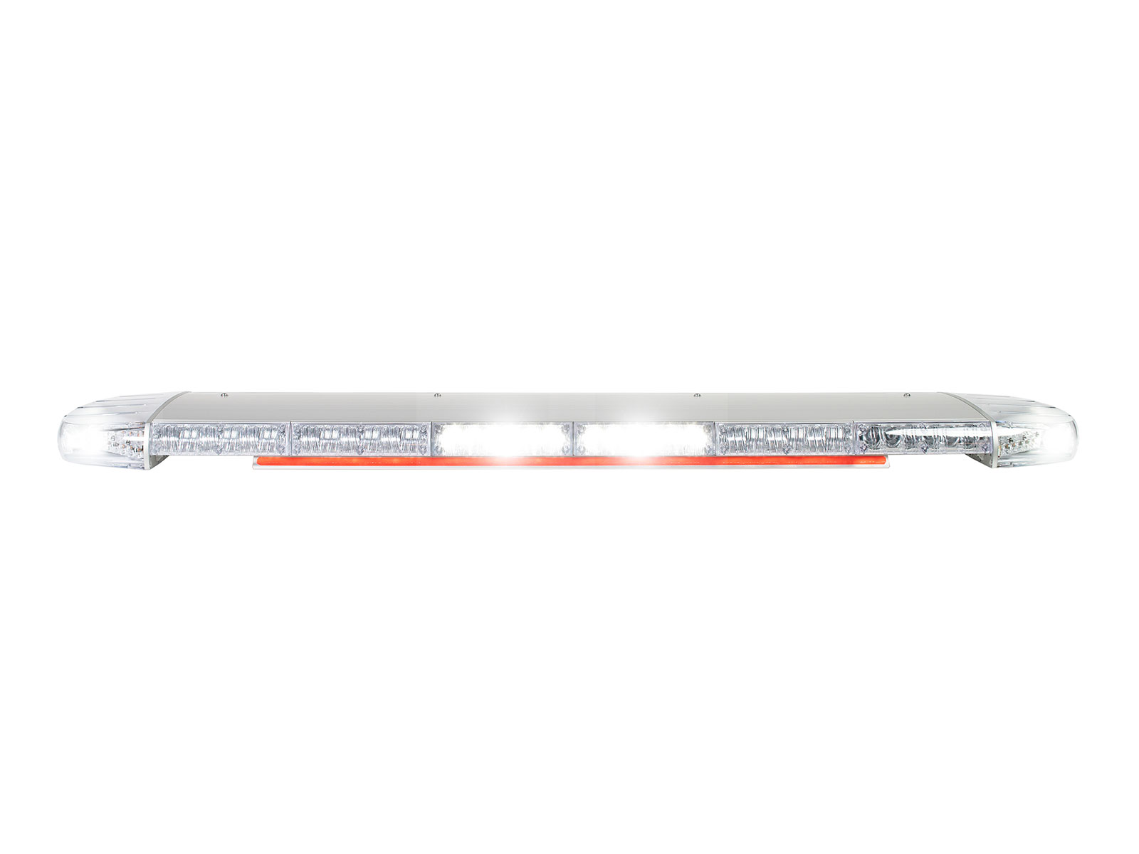 W3 Lightbar White Lit Front View