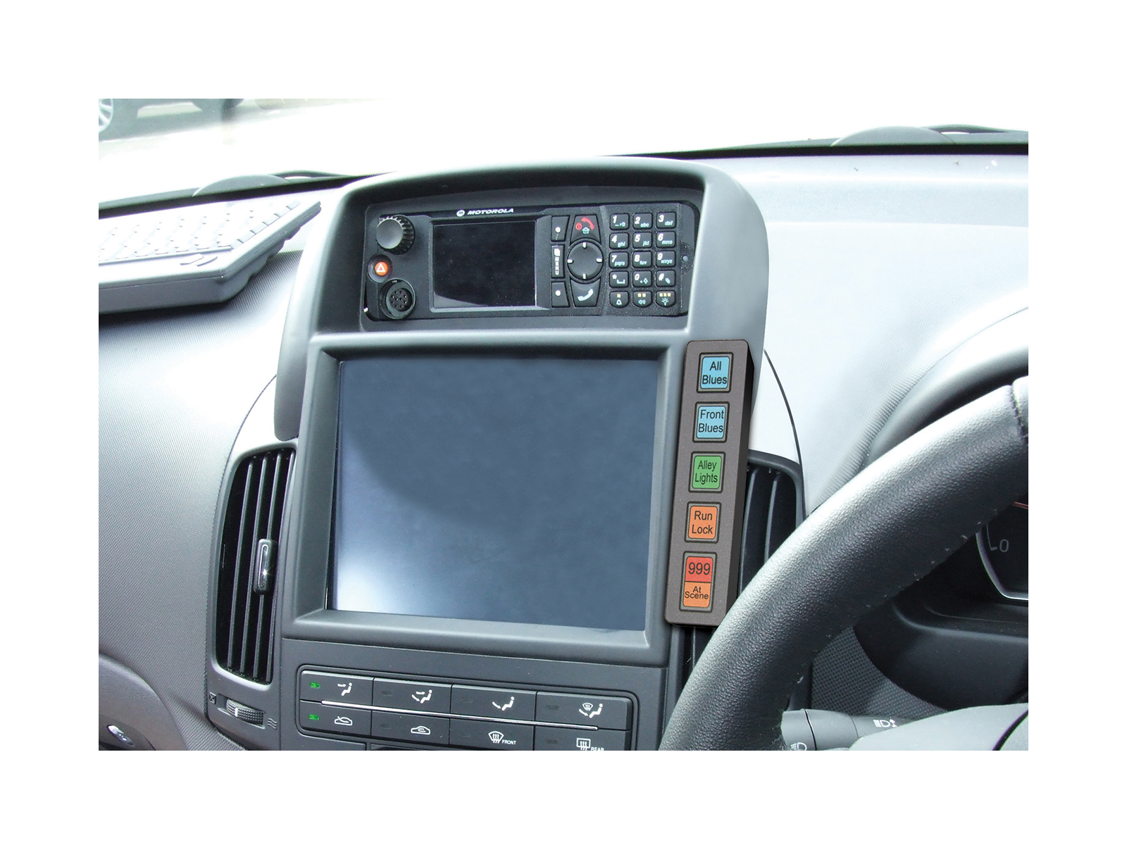 MCS-F5 Slimline Switch Unit Mounted Near Centre Console 4 Button and Double