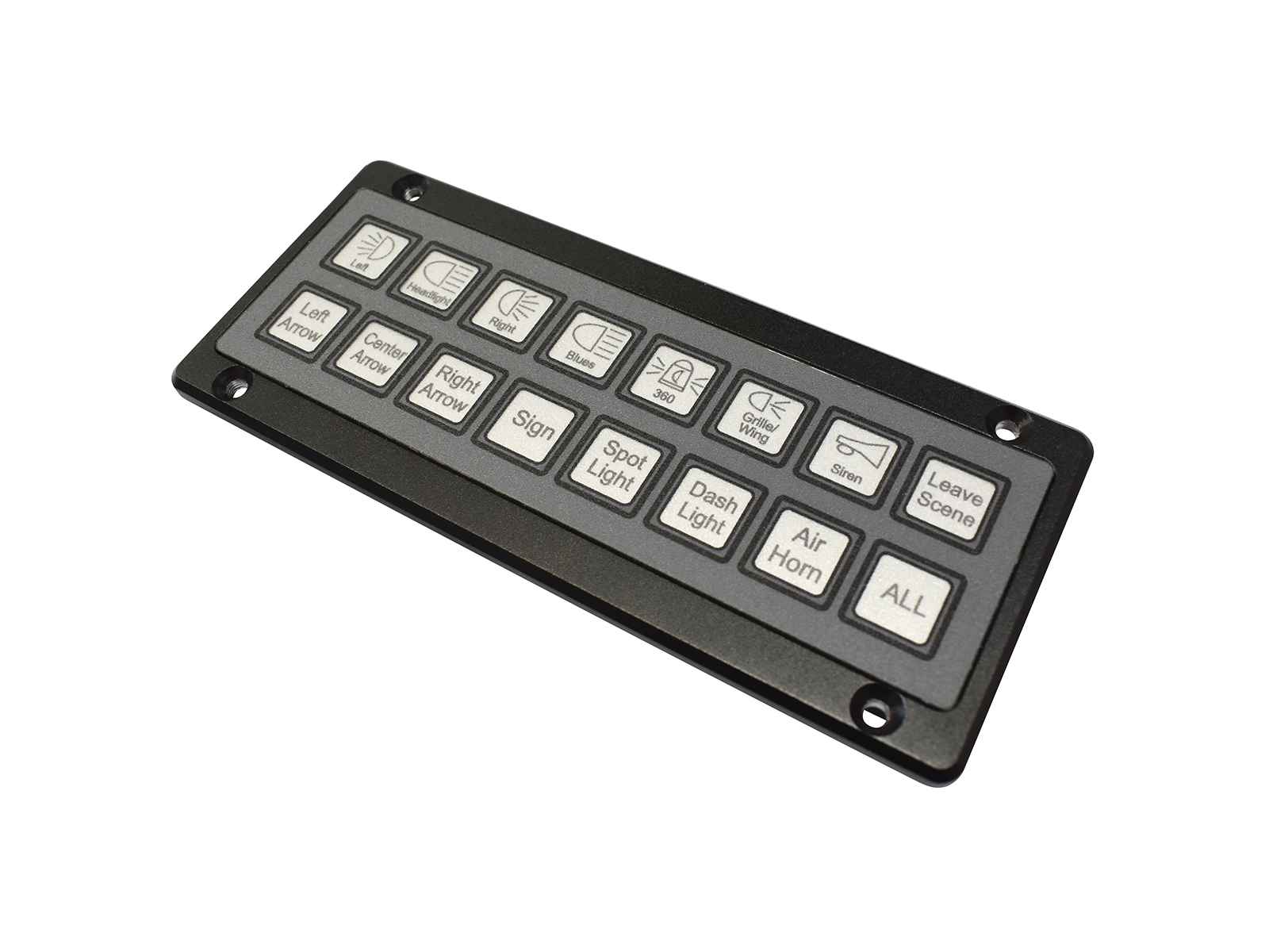 MCS-T16A Switch Panel Angle View