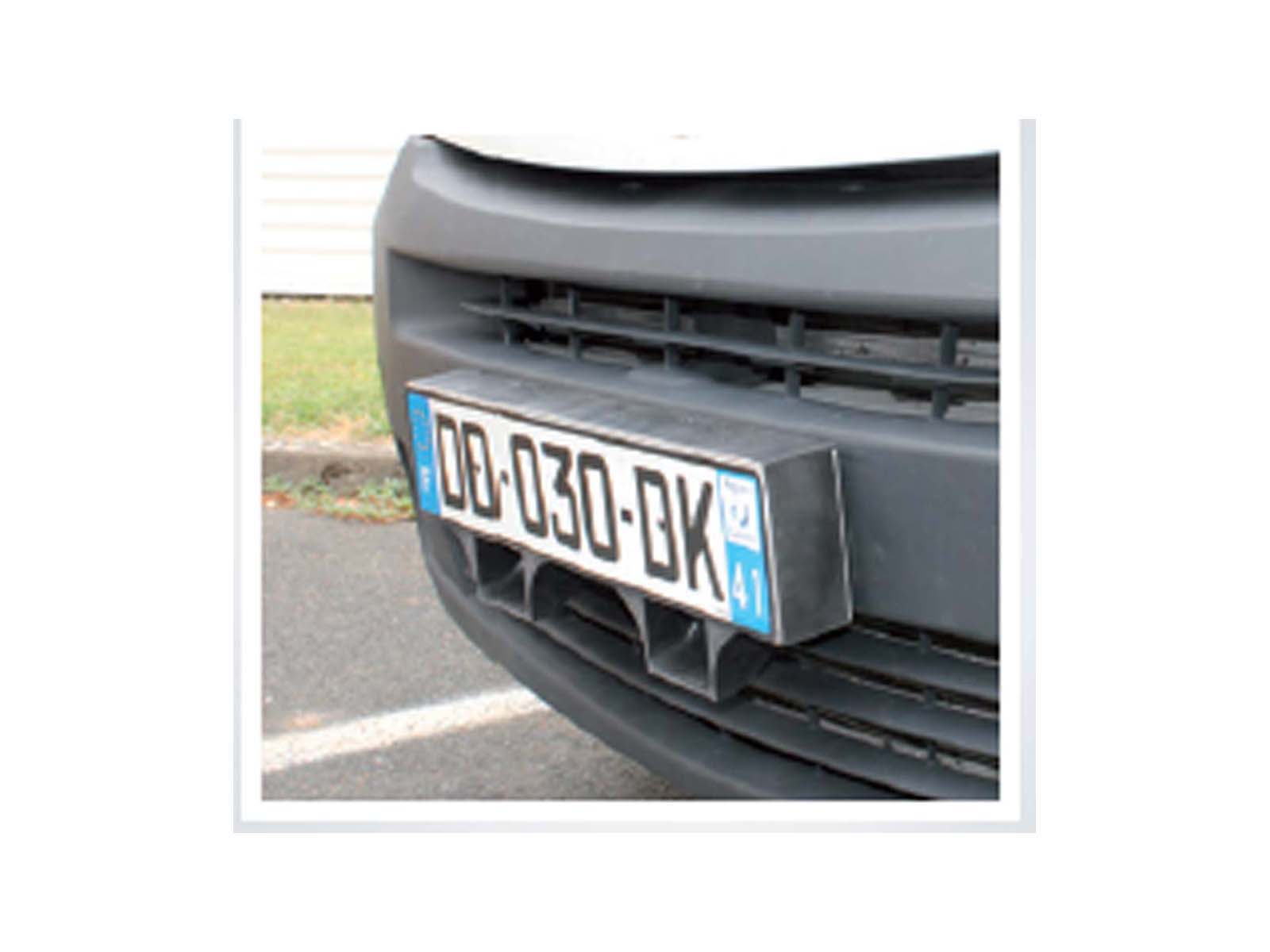 Siren and speaker unit built into the number plate - Image 3