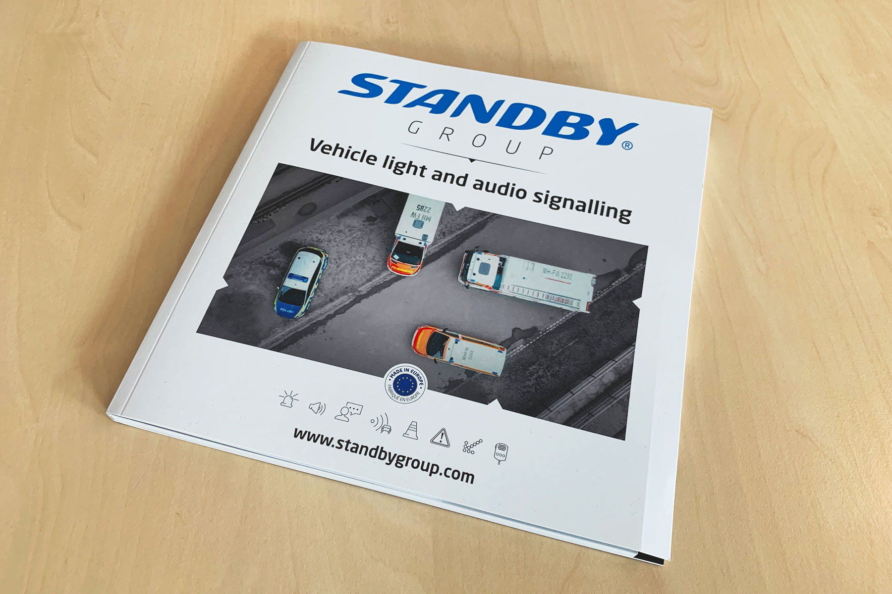 Produktkatalog Standby Group.