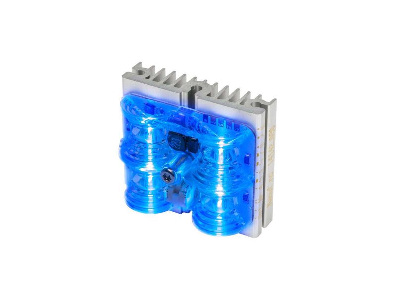 L51 4-LED 46×42 Blau