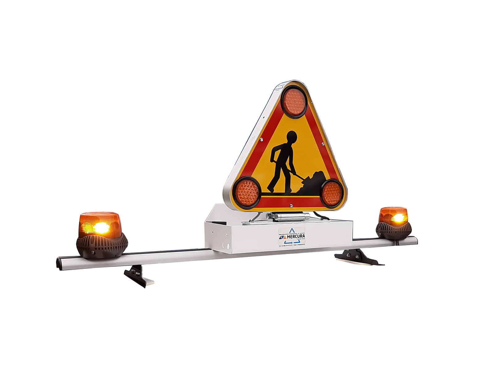 Barre éclair relevage électrique sur vehicule