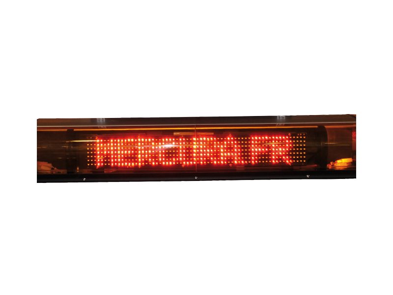 Panneau à message limité pour rampe M