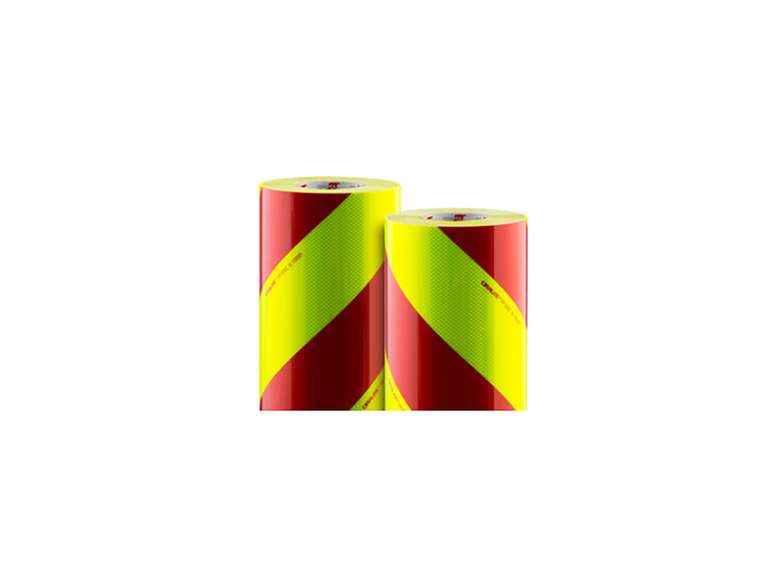 Kit 2 Rouleaux Balisage Rouge / Jaune