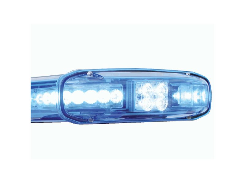 Projecteurs latéraux pour rampe lumineuse VEGA bleu