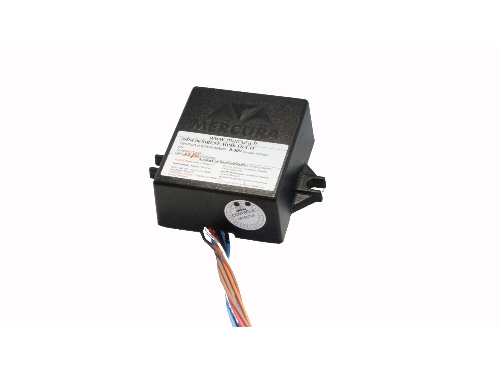Système électrique sirène flash MP5