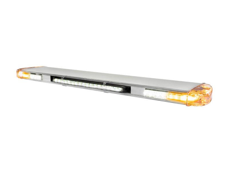 Rampe lumineuse VEGA transparente sécurité et orange