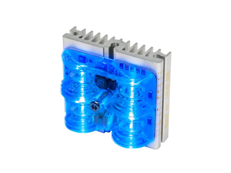 L51 4-LED 46×42 Sininen