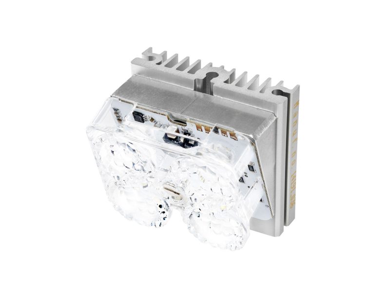 L51 4-LED 46×42 Valkoinen