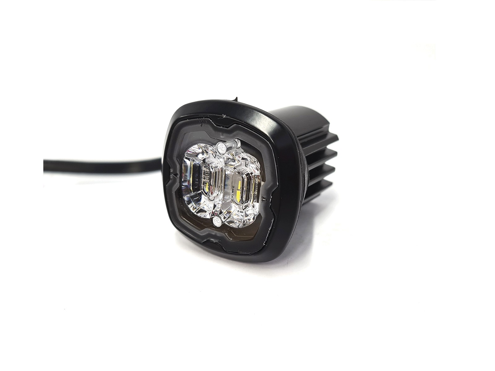 Pop-n-Lock LED Module (CR06) Clear Lens Angle View Unlit