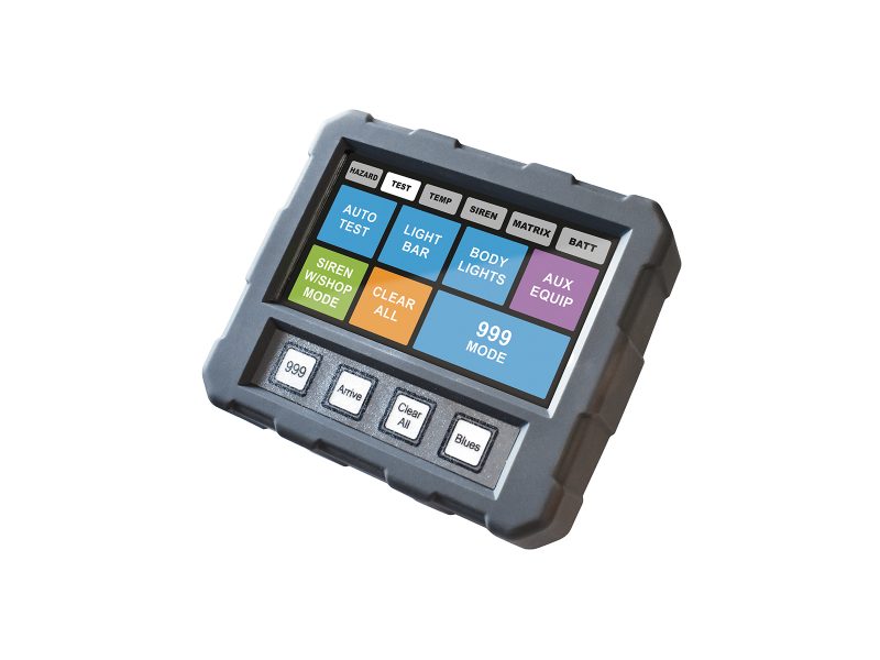 MCS-TSC Touch Screen Controller Test Screen