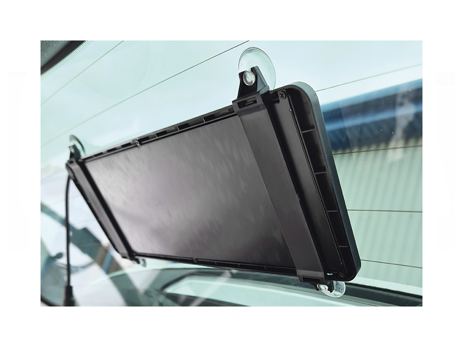 Safe Responder R - Rear LED Sign Police Suction Cups Action
