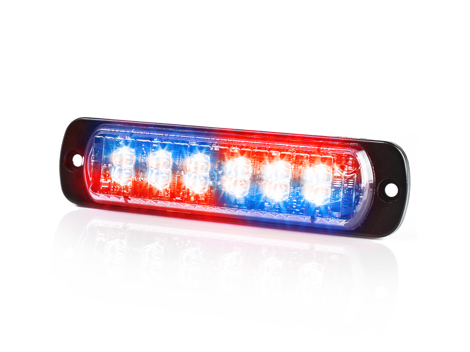 L52 LED Lamp Dual Colour Blue Red Horizontal Angle View