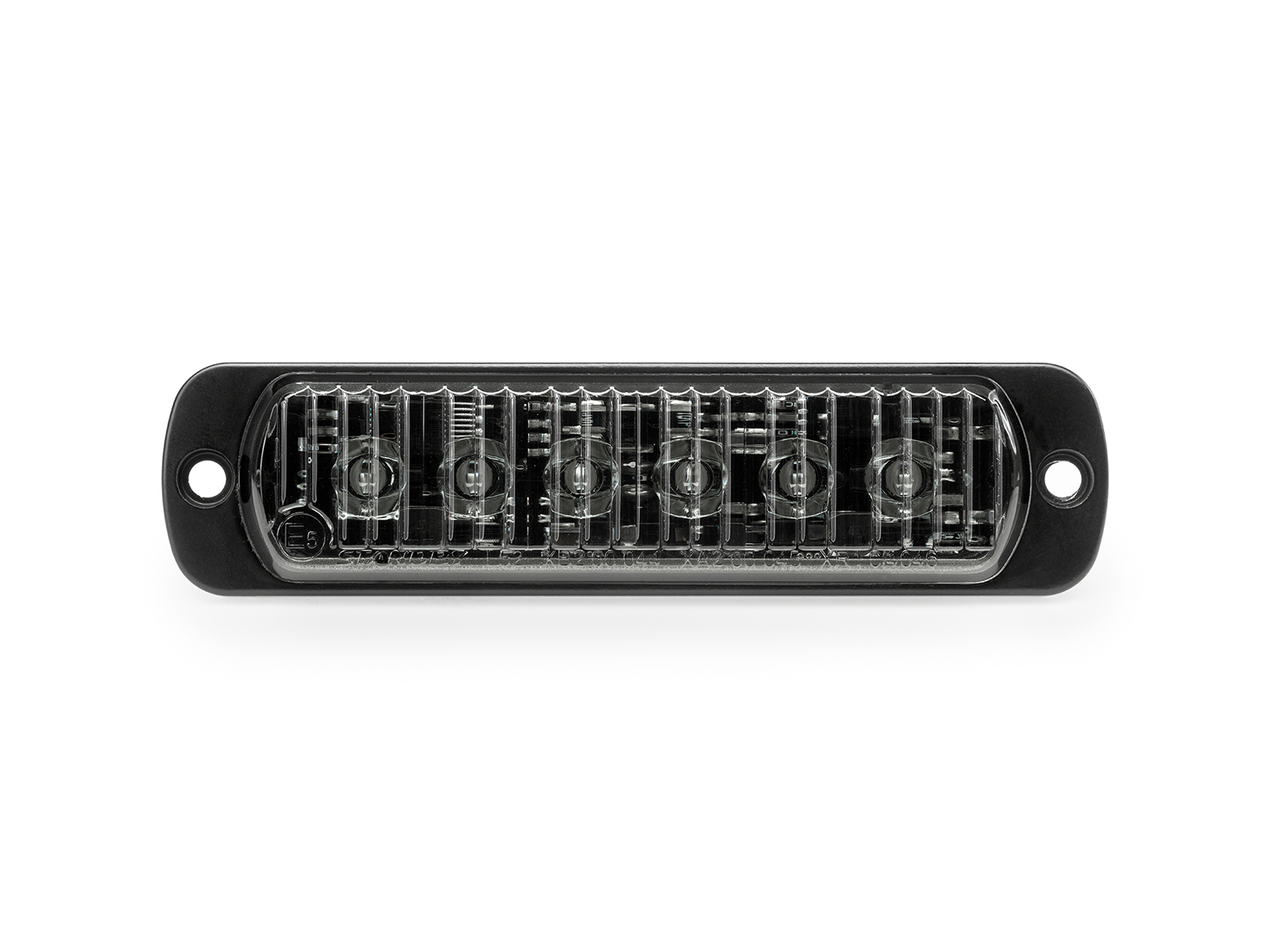 L52 LED Lamp with Smoked Lens Unlit Horizontal Front