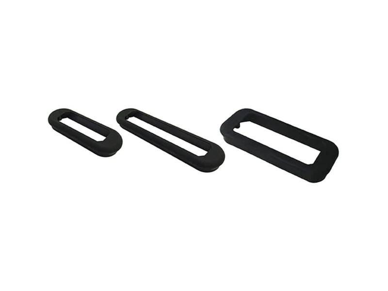 Mini Stealth Rubber Mounting Boots Angle View - 3-Way, 6-Way and 12-Way