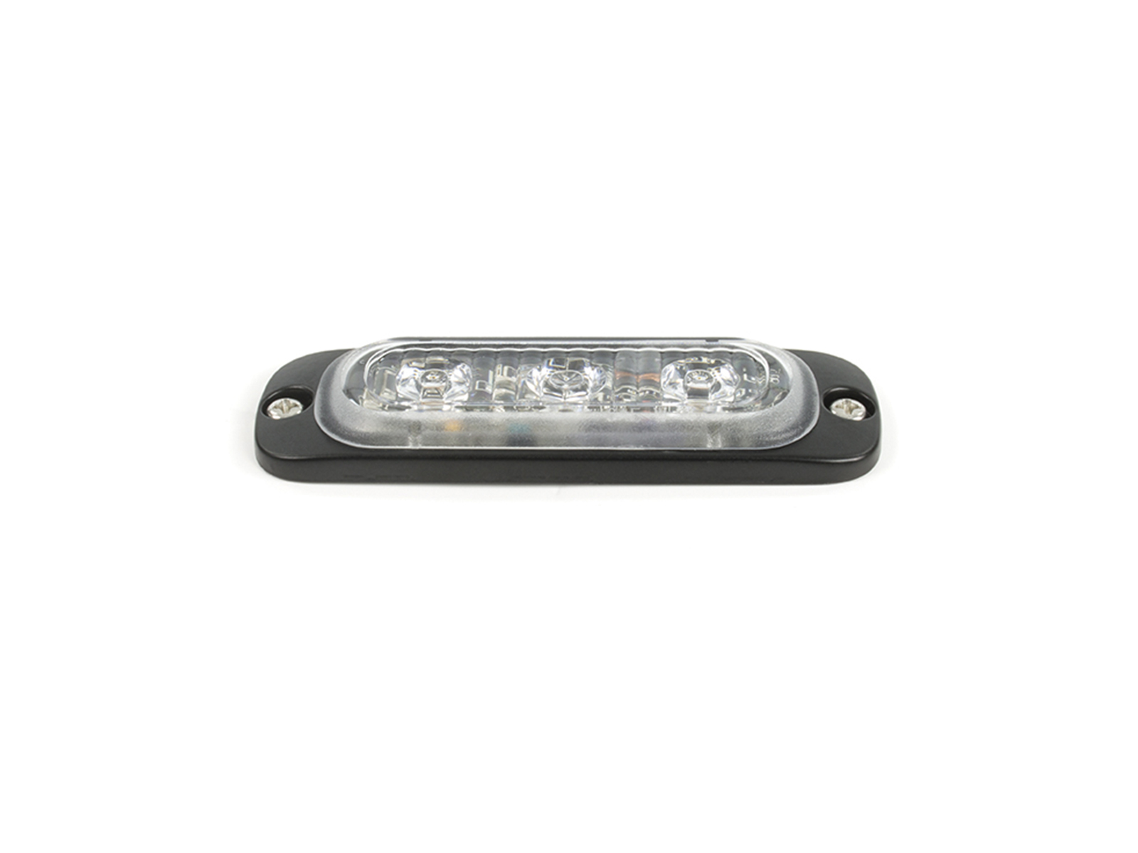 Super Thin Horizontal 3-LED Single Colour Module Unlit Side Top View